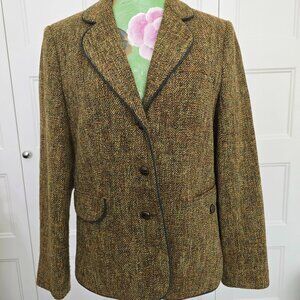 Talbots Tweed Blazer Size 10
